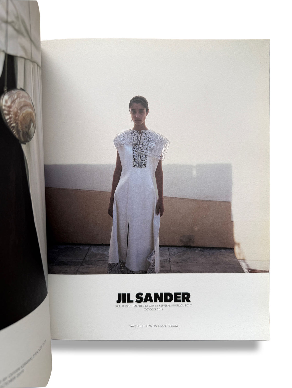 A MAGAZINE #21 CURATED BY LUCIE AND LUKE MEIER + Jil Sander logo cloth bag