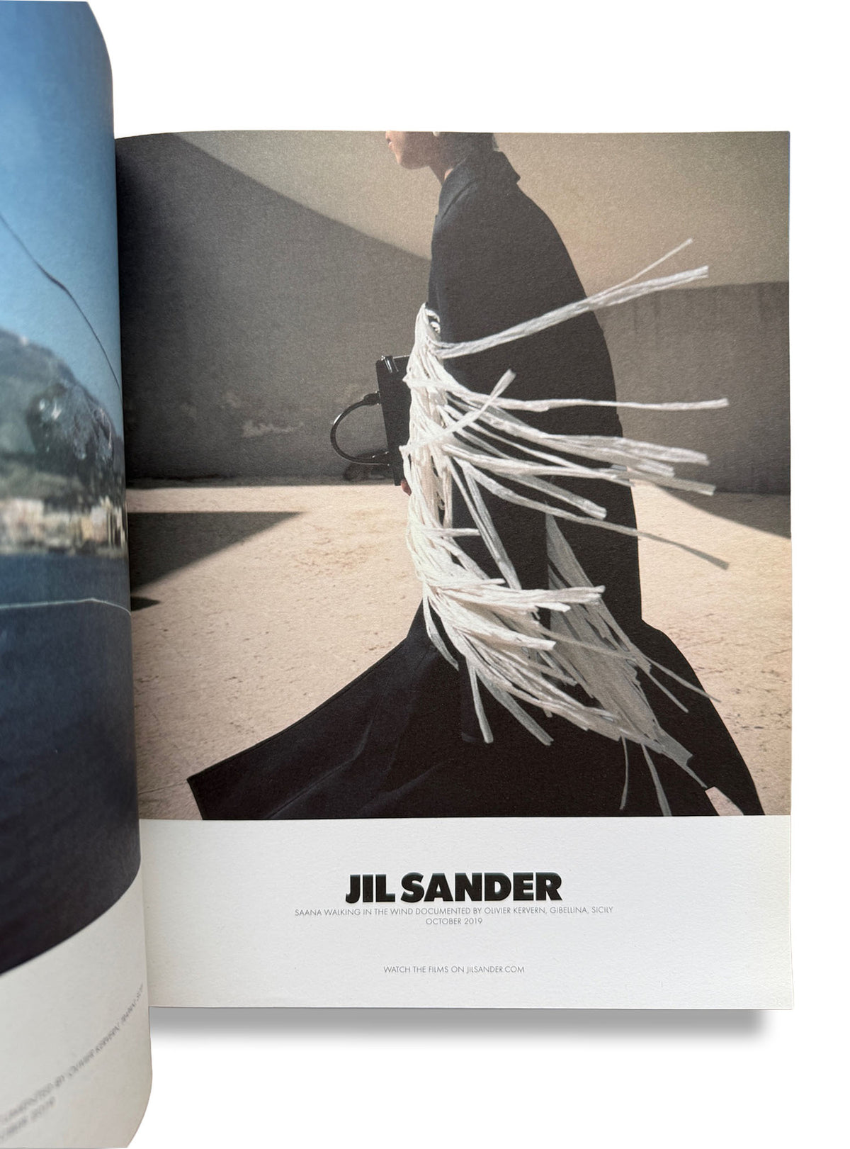 A MAGAZINE #21 CURATED BY LUCIE AND LUKE MEIER + Jil Sander logo cloth bag